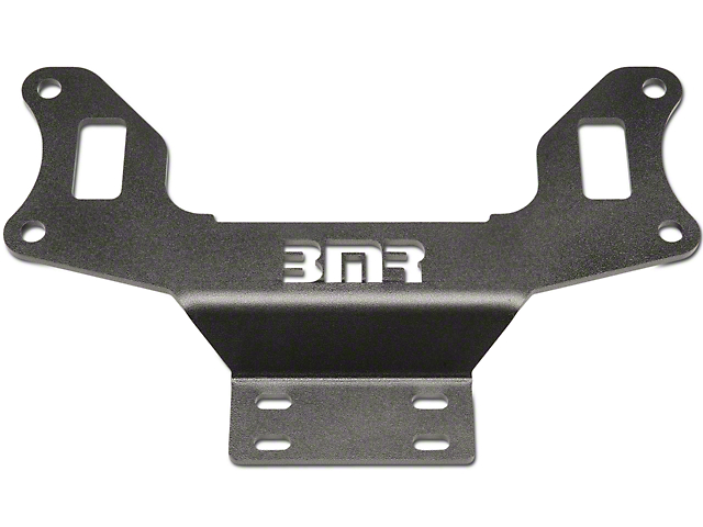 BMR Front Driveshaft Safety Loop; Black Hammertone (11-22 Mustang GT, EcoBoost, V6)