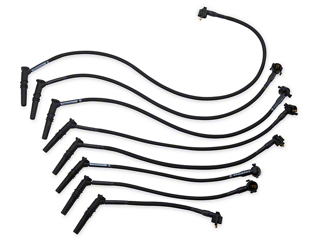 Performance Distributors Livewires 10mm Spark Plug Wires; Black (96-98 Mustang GT)