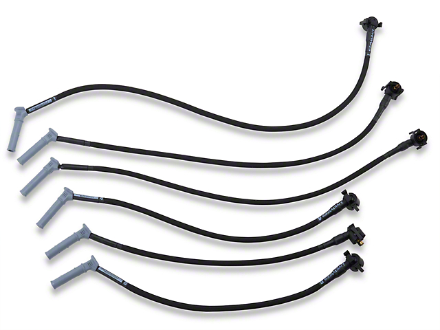 Performance Distributors Livewires 10mm Spark Plug Wires; Black (05-10 Mustang V6)