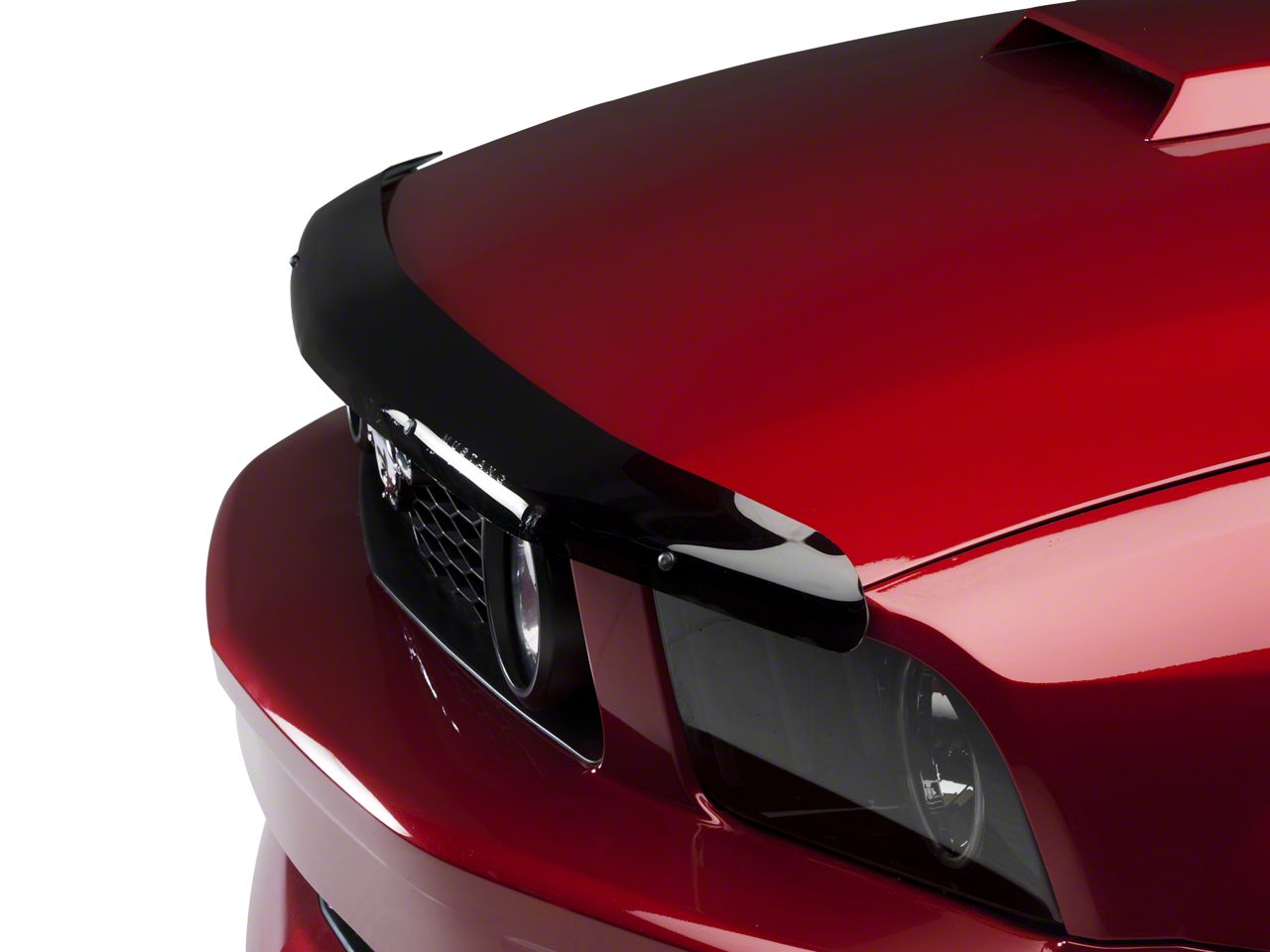 Speedform Mustang Smoked Hood Deflector 53302 (05-09 Gt, V6) - Free 