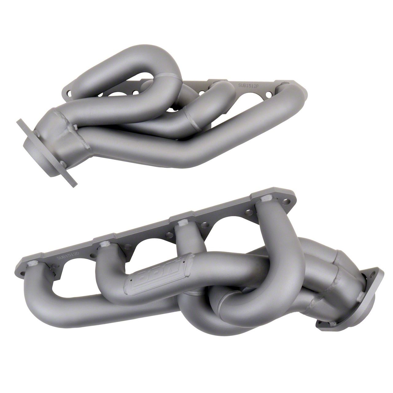Chrome Finish BBK 1512 1-5/8 Shorty Equal Length Performance Exhaust Headers for Ford Mustang 5.0L 
