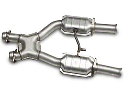 BBK Catted X-Pipe (79-93 5.0L w/ Long Tube Headers)