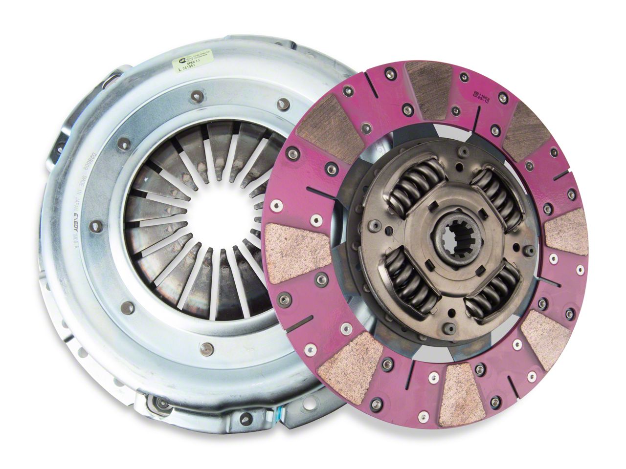 Exedy Stage 2 Cerametallic Clutch w/ Cushion Button Disc | Dodge Ram 05-10 5.9L/6.7L (05955FWXHD) main image 1