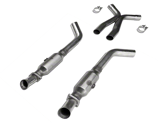 Kooks Catted X-Pipe (05-10 Mustang GT w/ Long Tube Headers)