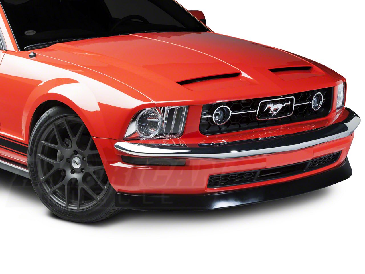 Retro USA Mustang Chrome Front Bumper Trim MT1FBA6 (0509 V6) Free