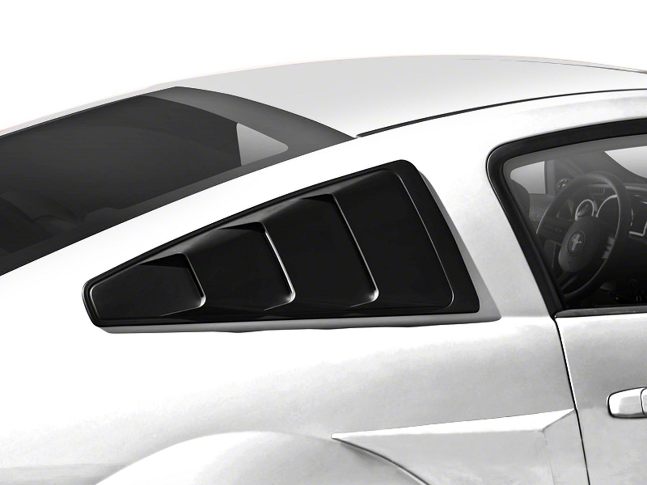 2011 mustang side window louvers