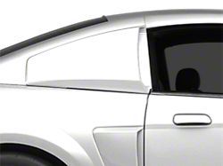 MMD Quarter Window Scoops; Pre-Painted (99-04 Mustang Coupe)