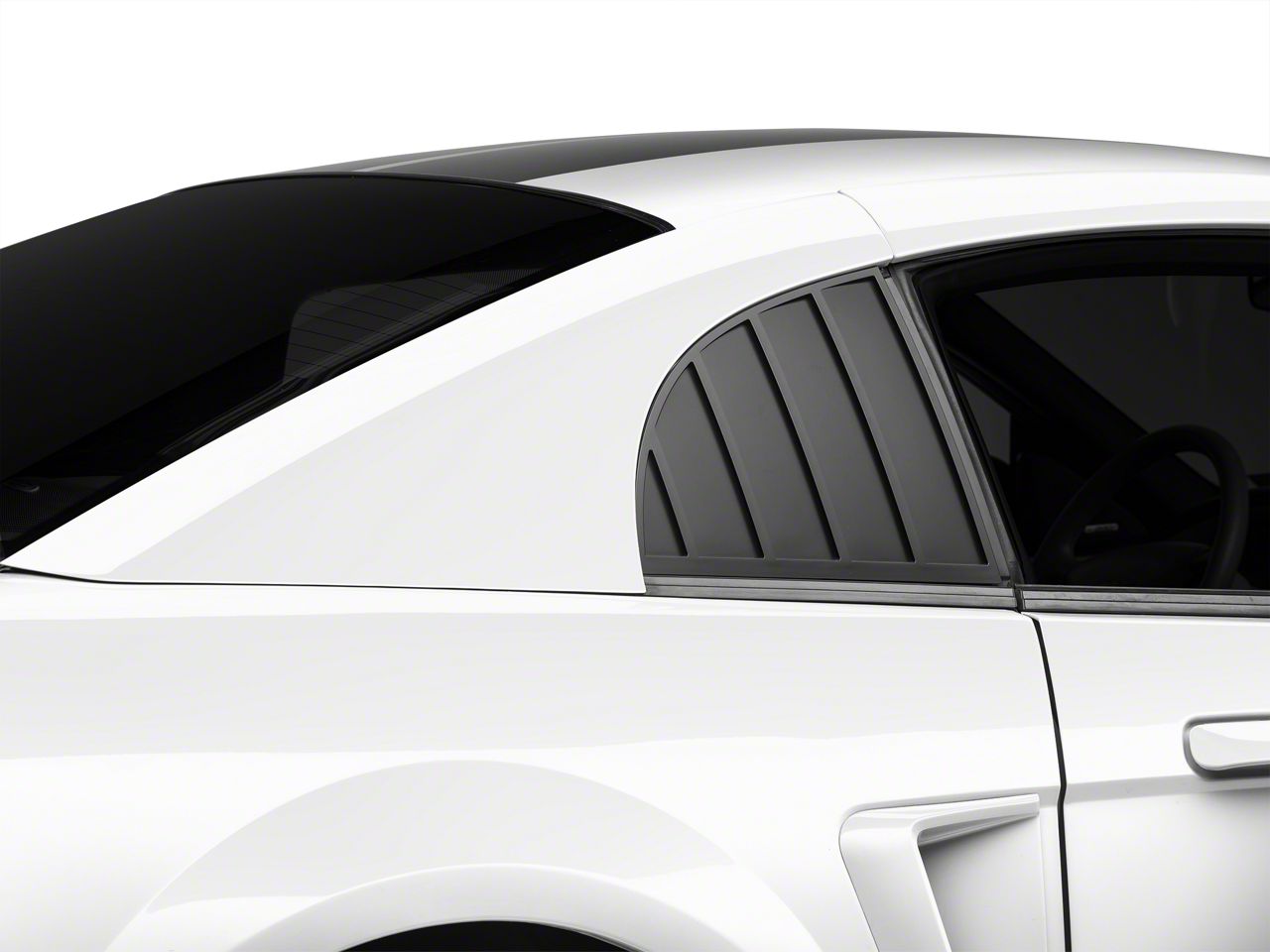 2003 mustang rear window louvers