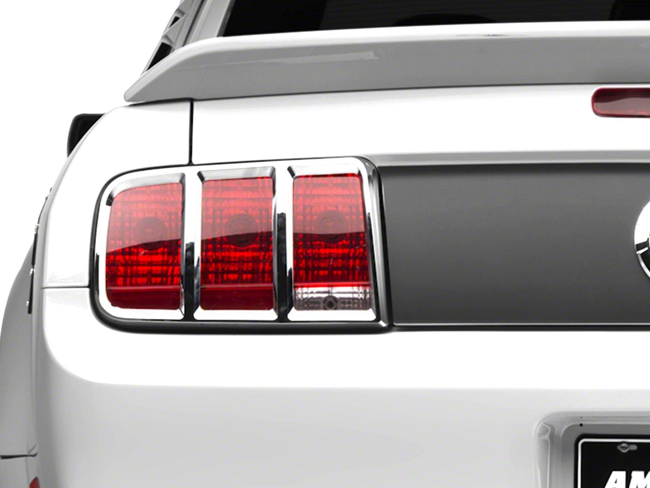 MMD Mustang Tail Light Trim Chrome 7132188 (0509 All) Free Shipping