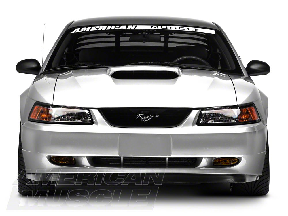 MMD Hood Scoop; Unpainted (99-04 Mustang GT; 99-02 Mustang