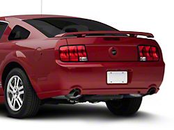 MMD Trunk Emblem Surround; Unpainted (05-09 Mustang)
