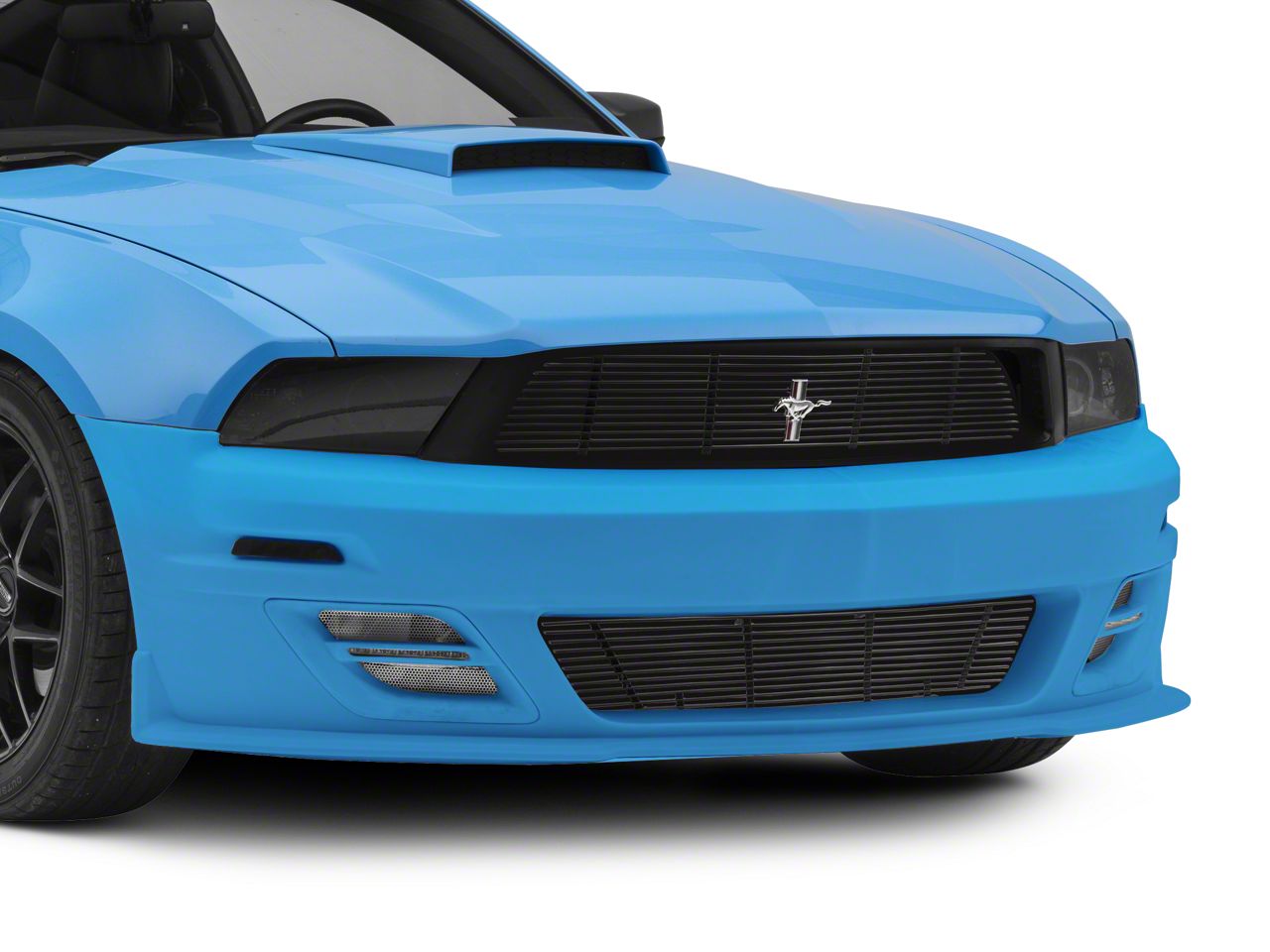 Cervini's Mustang Stalker Front Fascia Kit - Unpainted 8054 (10-12 GT ...