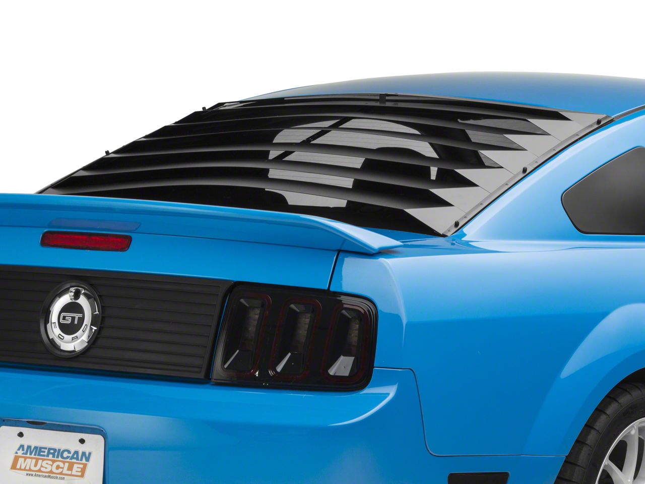 MMD ABS Rear Window Louvers for Ford Mustang 2005-2009 