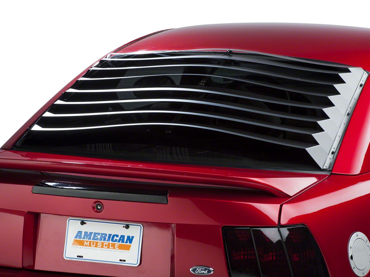 speedform aluminum rear window louvers