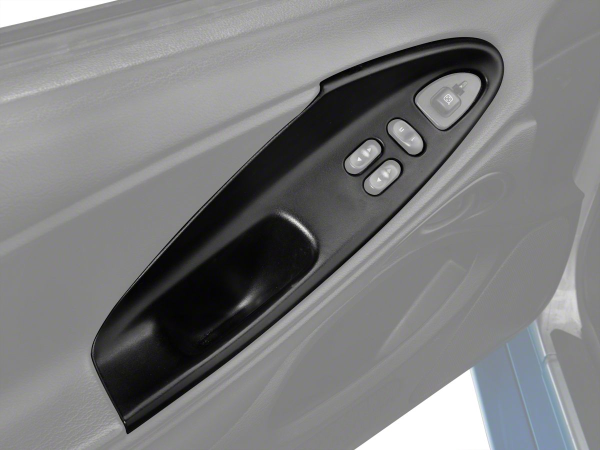 Mustang Charcoal Door Panel Insert Left Side 99 04 Coupe