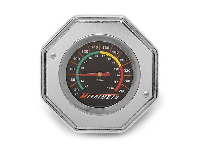 Mishimoto Performance Radiator Cap with Temperature Gauge (79-14 All)