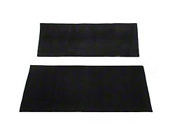 SpeedForm Rear Seat Delete Kit; Charcoal (99-04 Mustang Coupe)