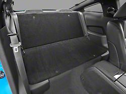 SpeedForm Rear Seat Delete Kit; Black (05-14 Mustang Coupe)
