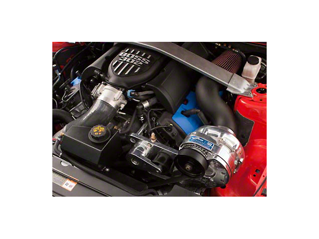Procharger Stage II Intercooled Supercharger Kit with P-1SC-1; Satin Finish (12-13 Mustang BOSS 302)