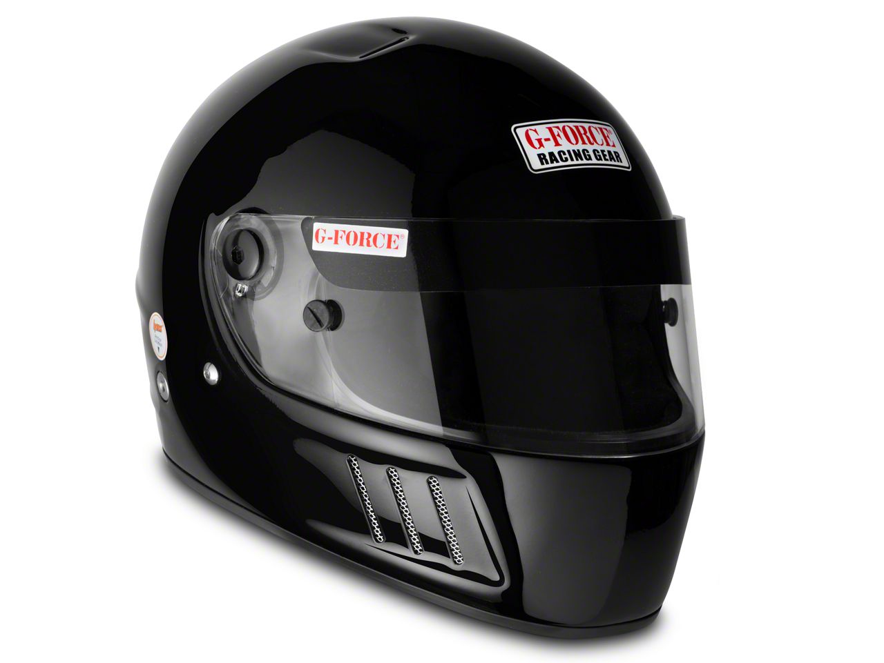 GForce Mustang Pro Eliminator Helmet Gloss Black 82002 Free Shipping