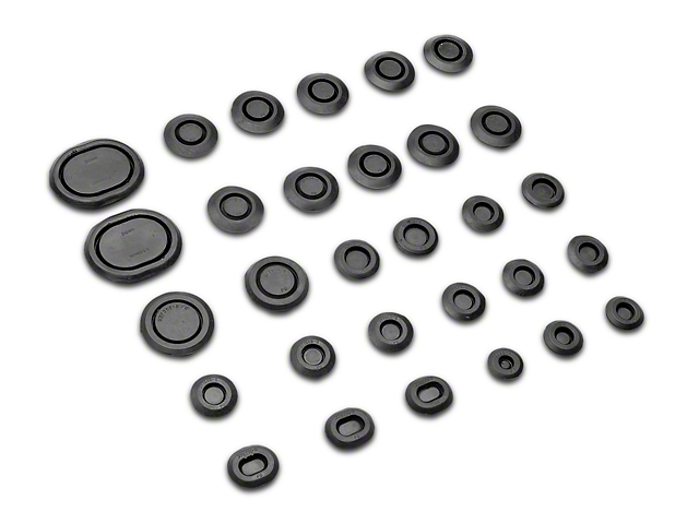 OPR Complete Body Rubber Plug And Grommet Kit (79-93 Mustang)