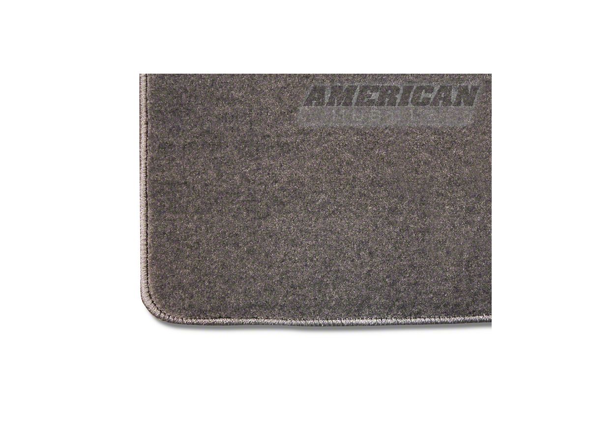 Lloyd Mustang Front Rear Floor Mats W Cobra Logo Gray 12132