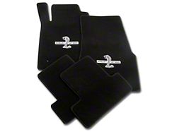 Lloyd Front and Rear Floor Mats with Shelby GT500 Logo; Black (05-10 All)