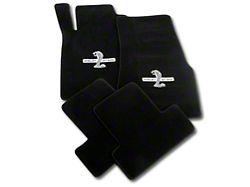 Lloyd Front and Rear Floor Mats with Shelby GT500 Logo; Black (11-12 All)