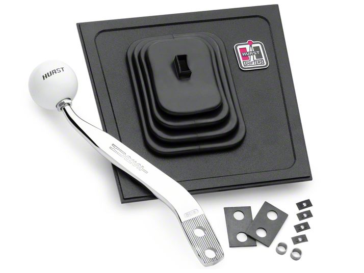 Hurst Mustang Competition Shifter Handle White Knob 5380036 (8793 All)