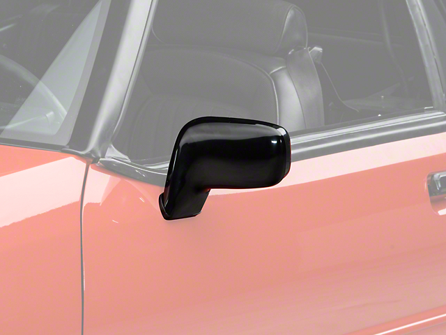 OPR Powered Mirror; Driver Side (87-93 Mustang Convertible)