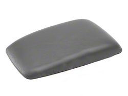 OPR Center Console Armrest Pad; Titanium Gray (87-93 All)