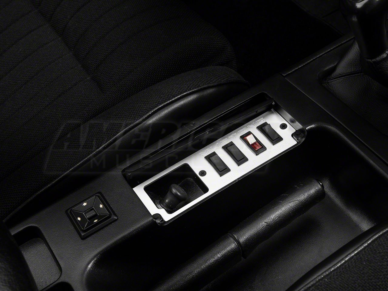 SpeedForm Mustang Billet Ashtray Switch Panel 94445 (87-93 ... wiring diagram 1966 mustang enlarged 