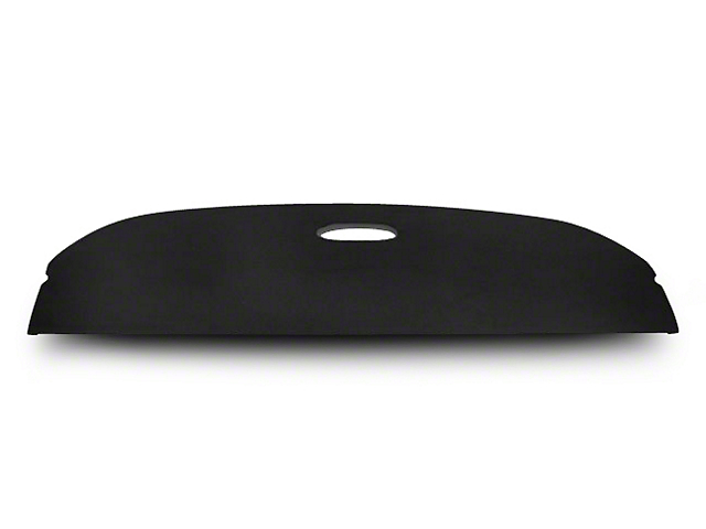 OPR Package Tray with Speaker Cutouts; Black (79-93 Mustang Coupe)