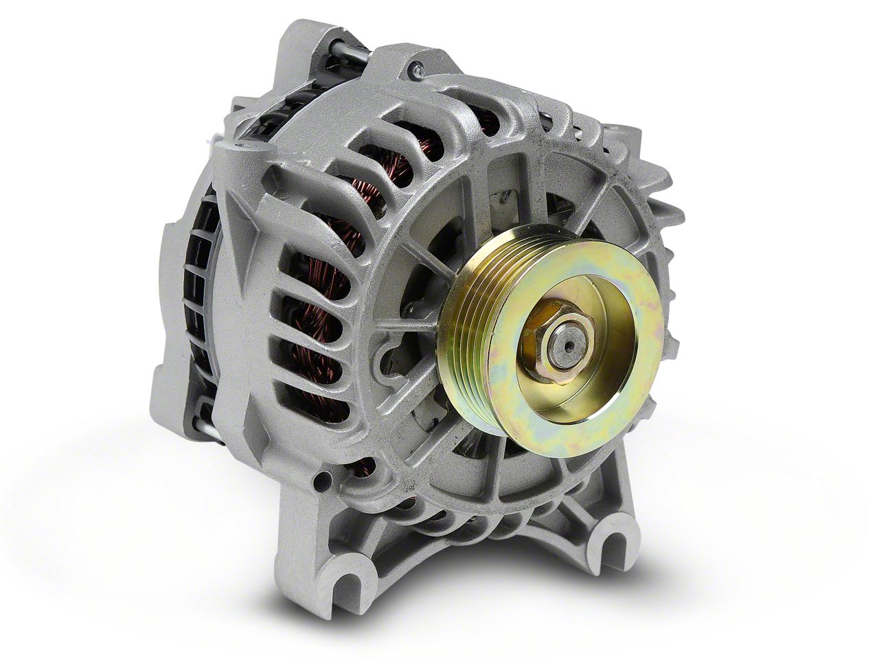 PA Performance Mustang High Output Alternator - 200 Amp 2158WHO (05-08 ...