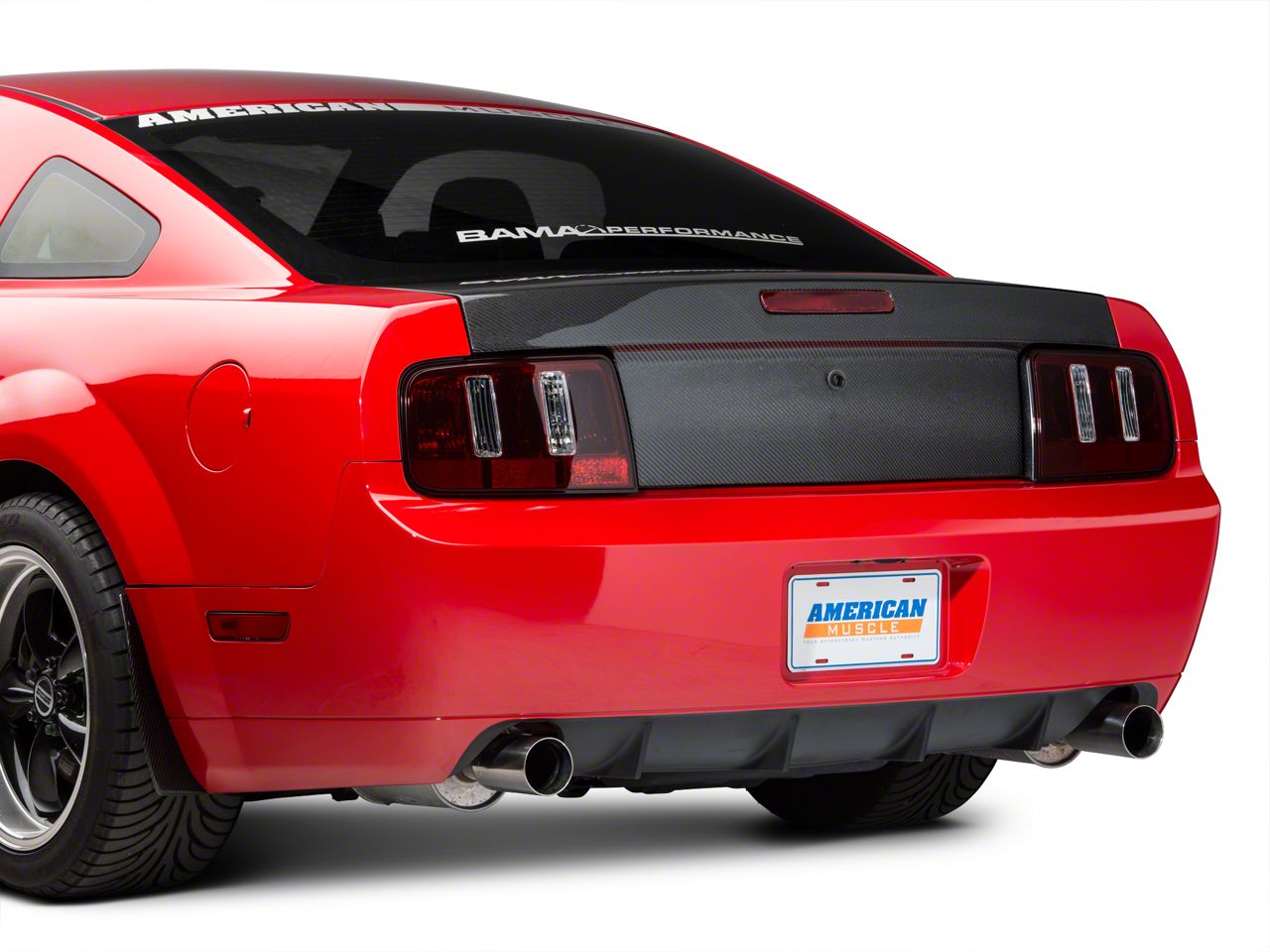 SpeedForm Mustang Carbon Fiber Trunk Lid 98629 (05-09 All) - Free Shipping