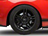 2010 GT500 Style Matte Black Wheel; Rear Only; 19x10 (15-21 Mustang GT, EcoBoost, V6)