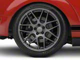 AMR Charcoal Wheel; Rear Only; 20x10; 48mm Offset (05-09 Mustang)