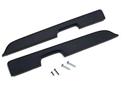 OPR Door Armrest Pad Kit for Power Windows; Black (87-93 All)