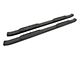 Rough Country Oval Nerf Side Step Bars; Black (21-24 Bronco Sport)