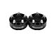 Supreme Suspensions 1.50-Inch Pro Billet Hub Centric Wheel Spacers; Black; Set of Two (21-24 Bronco Sport)