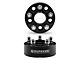 Supreme Suspensions 2-Inch Pro Billet Hub Centric Wheel Spacers; Black; Set of Two (21-24 Bronco Sport)