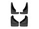 Weathertech No-Drill Mud Flaps; Front and Rear; Black (21-24 Bronco Sport)