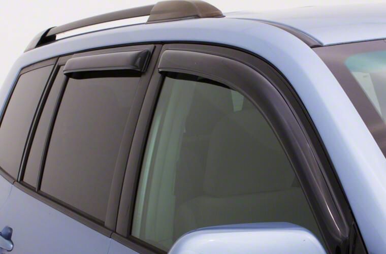 Bronco Sport Ventvisor Window Deflectors; Front and Rear; Dark Smoke