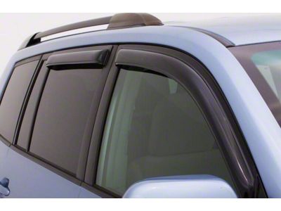 Ventvisor Window Deflectors; Front and Rear; Dark Smoke (21-24 Bronco Sport)