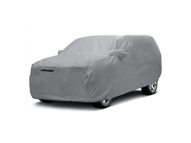 Covercraft Custom Car Covers 5-Layer Softback All Climate Car Cover; Gray (21-24 Bronco Sport)