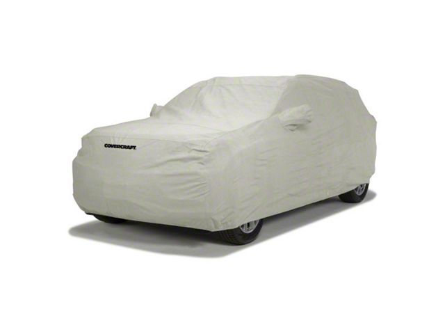 Covercraft Custom Car Covers 3-Layer Moderate Climate Car Cover; Gray (21-24 Bronco Sport)