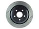 StopTech Sport Slotted Rotor; Rear Driver Side (21-24 Bronco Sport)