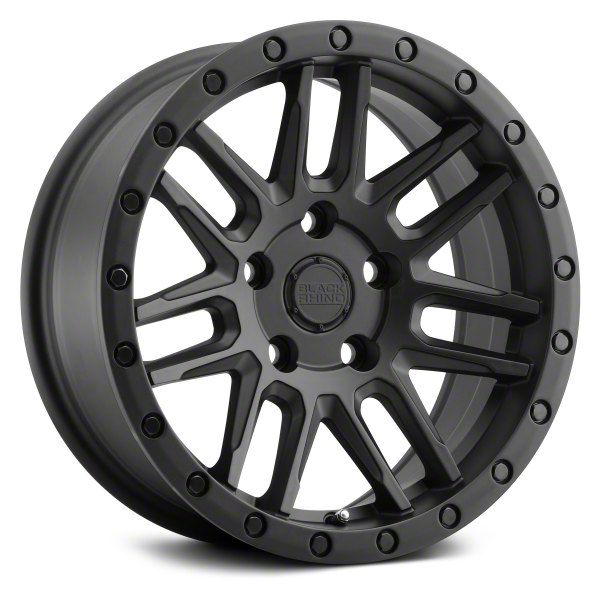 Black Rhino Bronco Sport Arches Matte Black 5-Lug Wheel; 17x8; 30mm ...