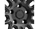 Black Rhino Arches Matte Black 5-Lug Wheel; 17x8; 30mm Offset (21-24 Bronco Sport)