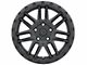 Black Rhino Arches Matte Black 5-Lug Wheel; 17x8; 30mm Offset (21-24 Bronco Sport)